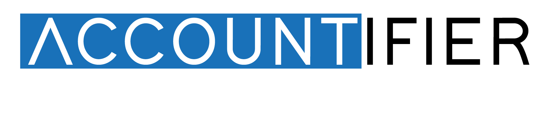 Accountifier - Logo White